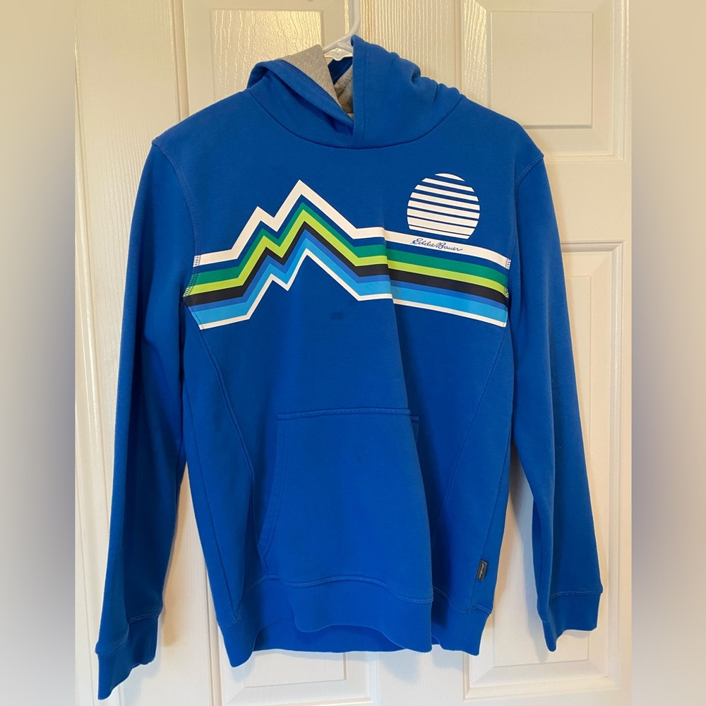Eddie Bauer Blue Hoodie